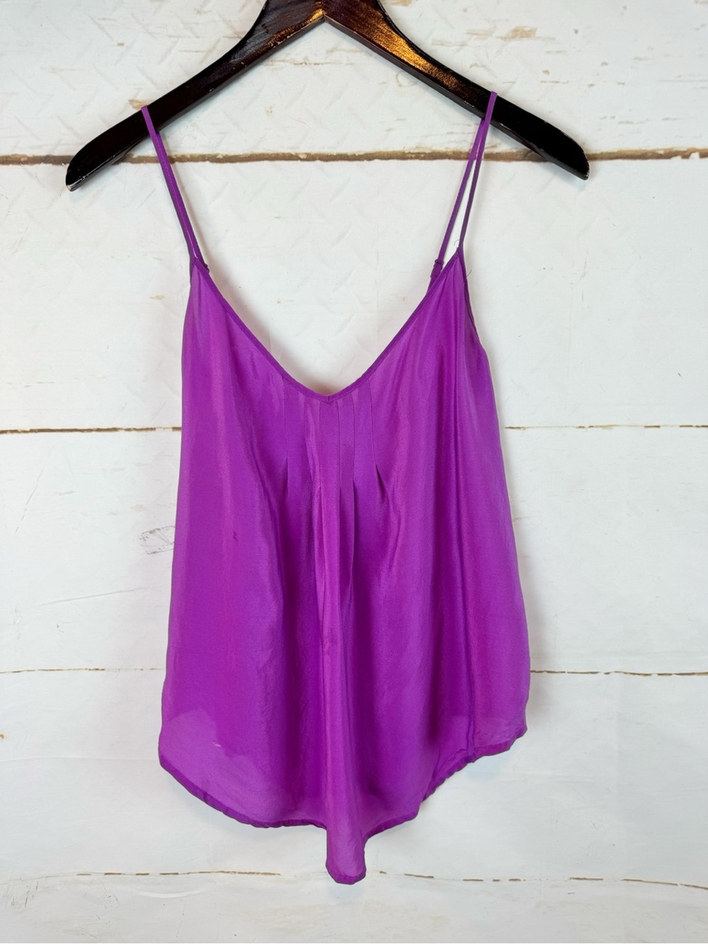 Silence + Noise | Silk Camisole Tank, M